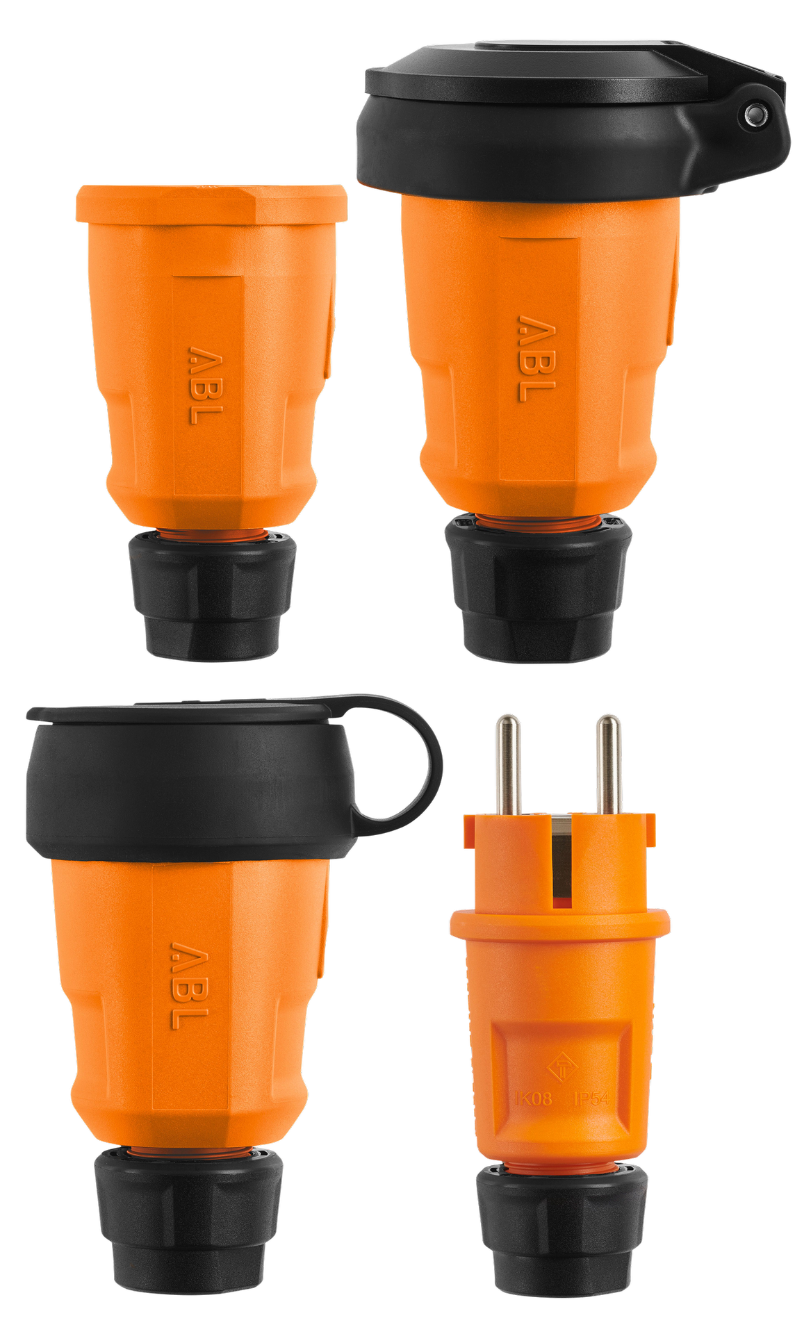 Hightech Elamid Plugs and Connectors SCHUKO