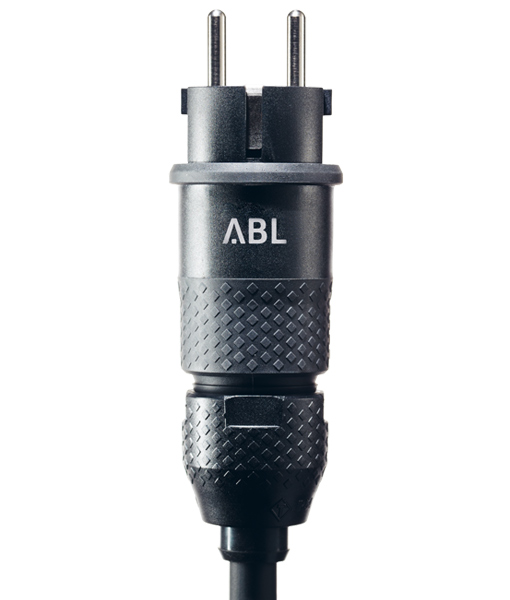 ABL Schuko Kupplung mit Schutzkontakt grau PVC 250V/16A Schukokupplung ABL Schuko Kupplung mit Schutzkontakt grau PVC 250V/16A Schukokupplung